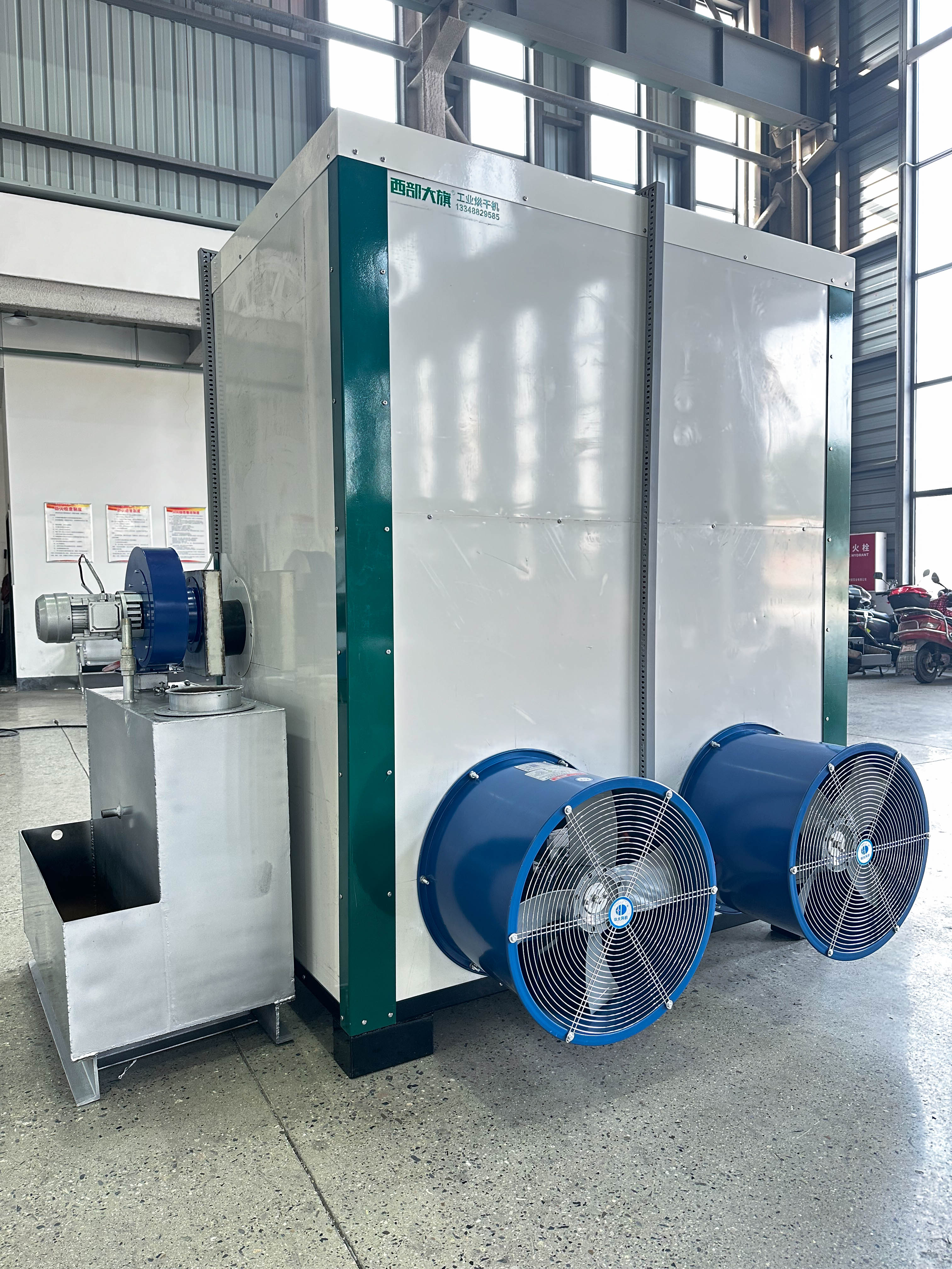 Biomass Heizung mat Waasserfilter